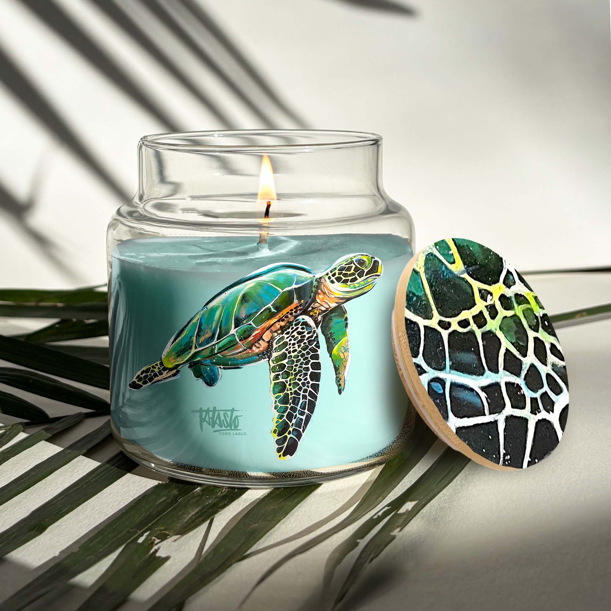 Studio Series - Sea Turtle - Coconut Sea Spray Candle - Todd Laslo Collection