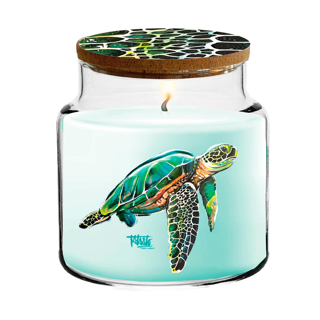 Studio Series - Sea Turtle - Coconut Sea Spray Candle - Todd Laslo Collection