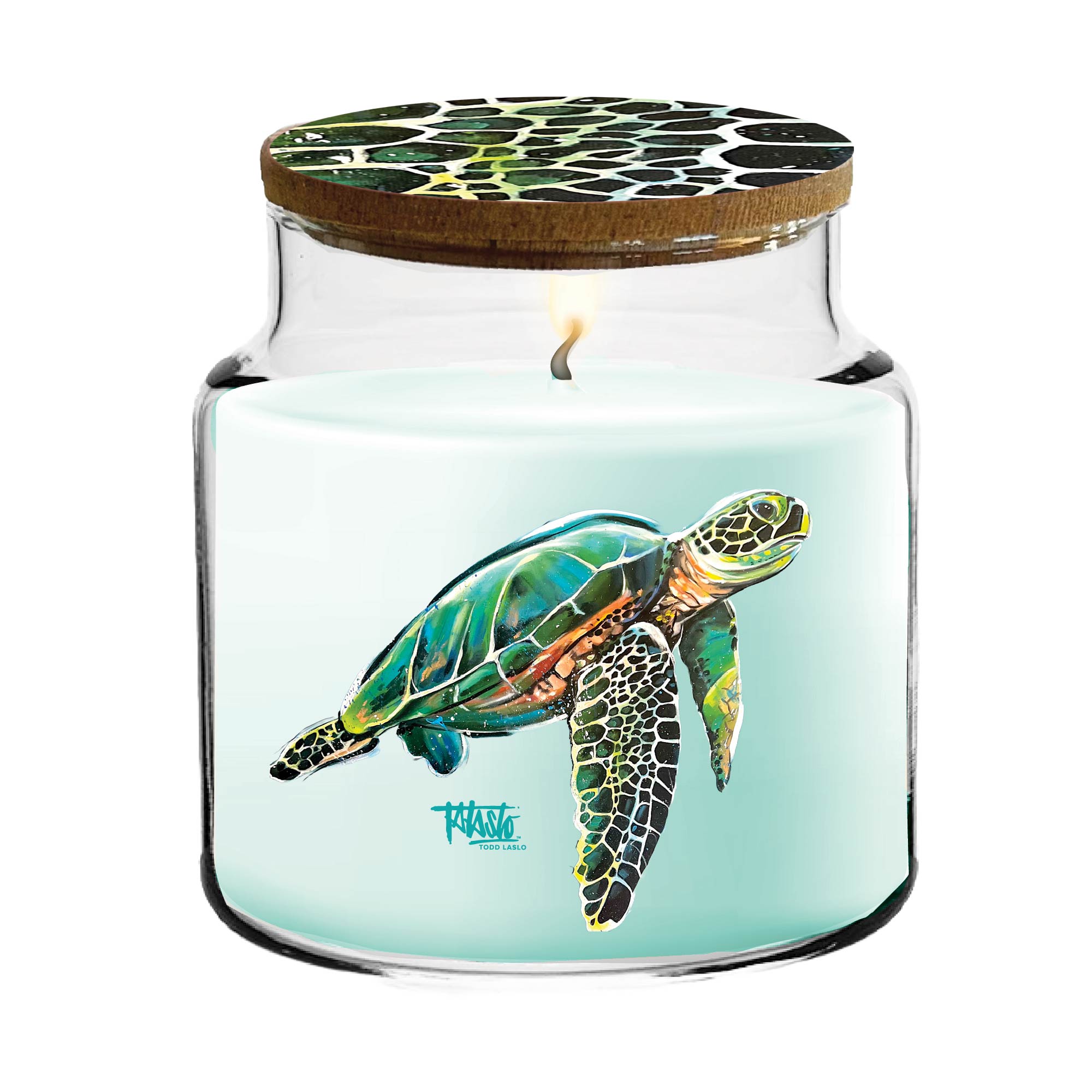 Studio Series - Sea Turtle - Coconut Sea Spray Candle - Todd Laslo Collection