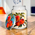 Ambrosia Collection - Peaches - Peach and Jasmine 26oz Soy Wax Candle