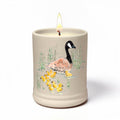 "Goose and Goslings" by Stephen Macquignon - Fresh Grass and Jasmine 13oz Soy Wax Candle