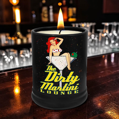 "Dirty Martini Lounge" by Robert Holton - 13oz Soy Wax Candle