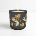 Large Mouth - Lemon Verbena and Sandalwood 15oz Soy Wax Candle in Stoneware Vessel - Todd Laslo Collection
