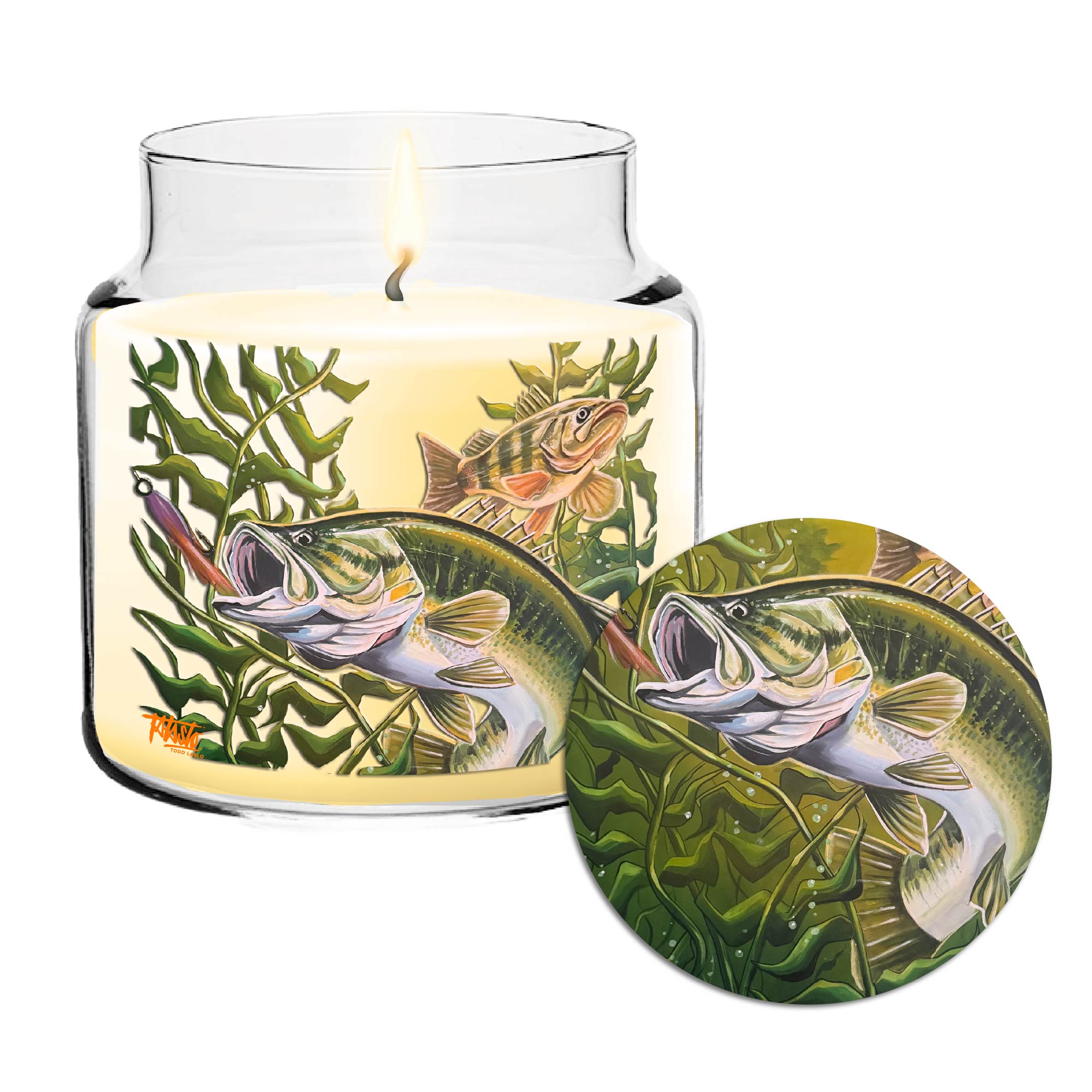 Studio Series - Bass - Citronella Lemongrass Candle - Todd Laslo Collection