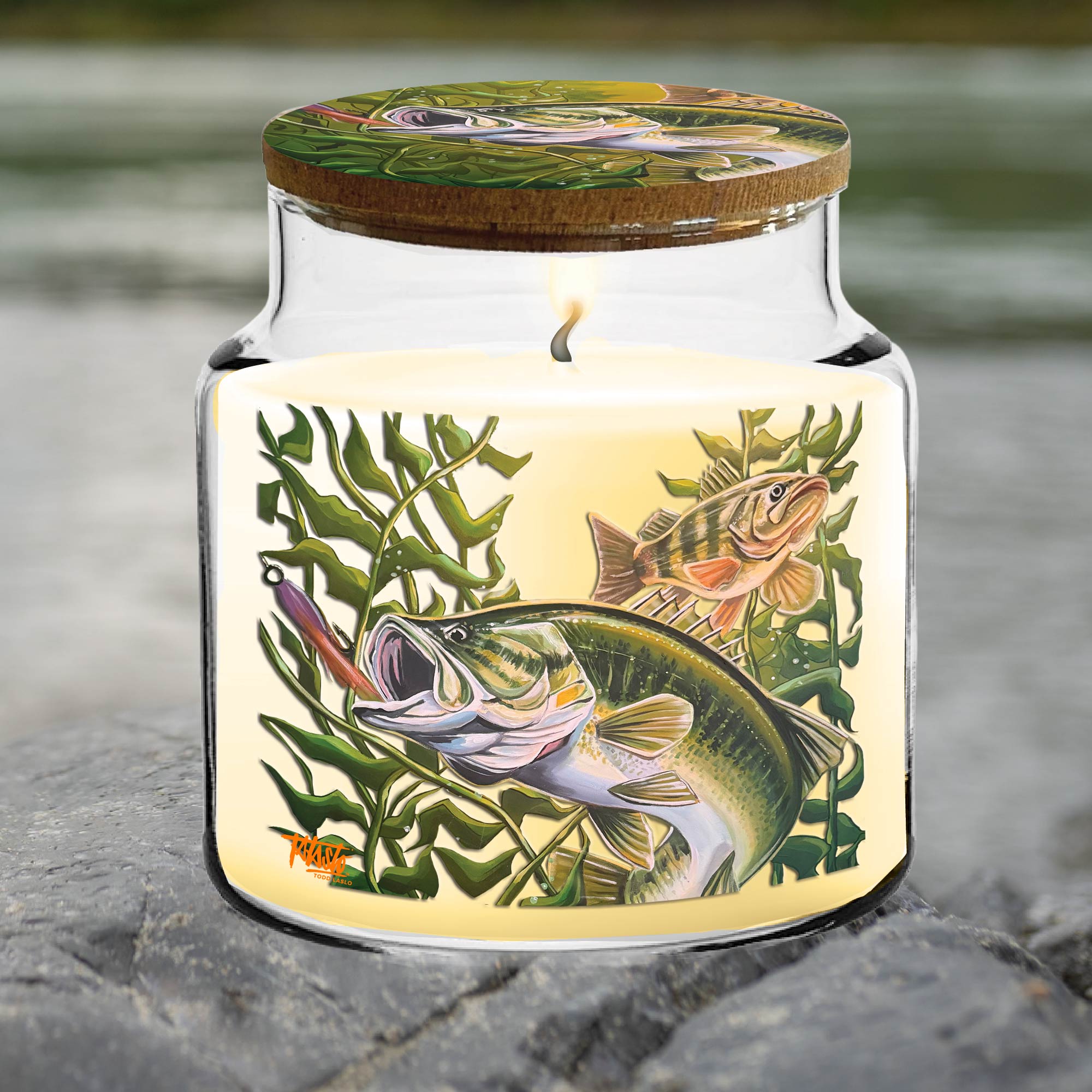 Studio Series - Bass - Citronella Lemongrass Candle - Todd Laslo Collection