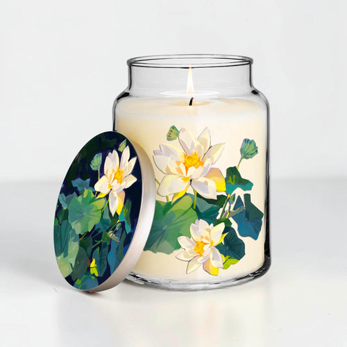 Ambrosia Collection - Water Lily - Water Lily and Pear 26oz Soy Wax Candle