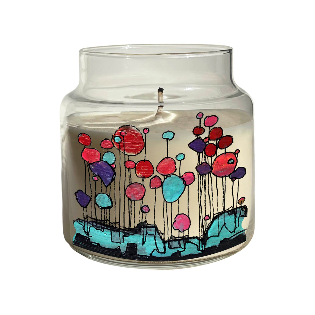 Studio Series - Buoyant - Peony and Passionfruit 16oz Soy Wax Candle - NovaHaus Collection