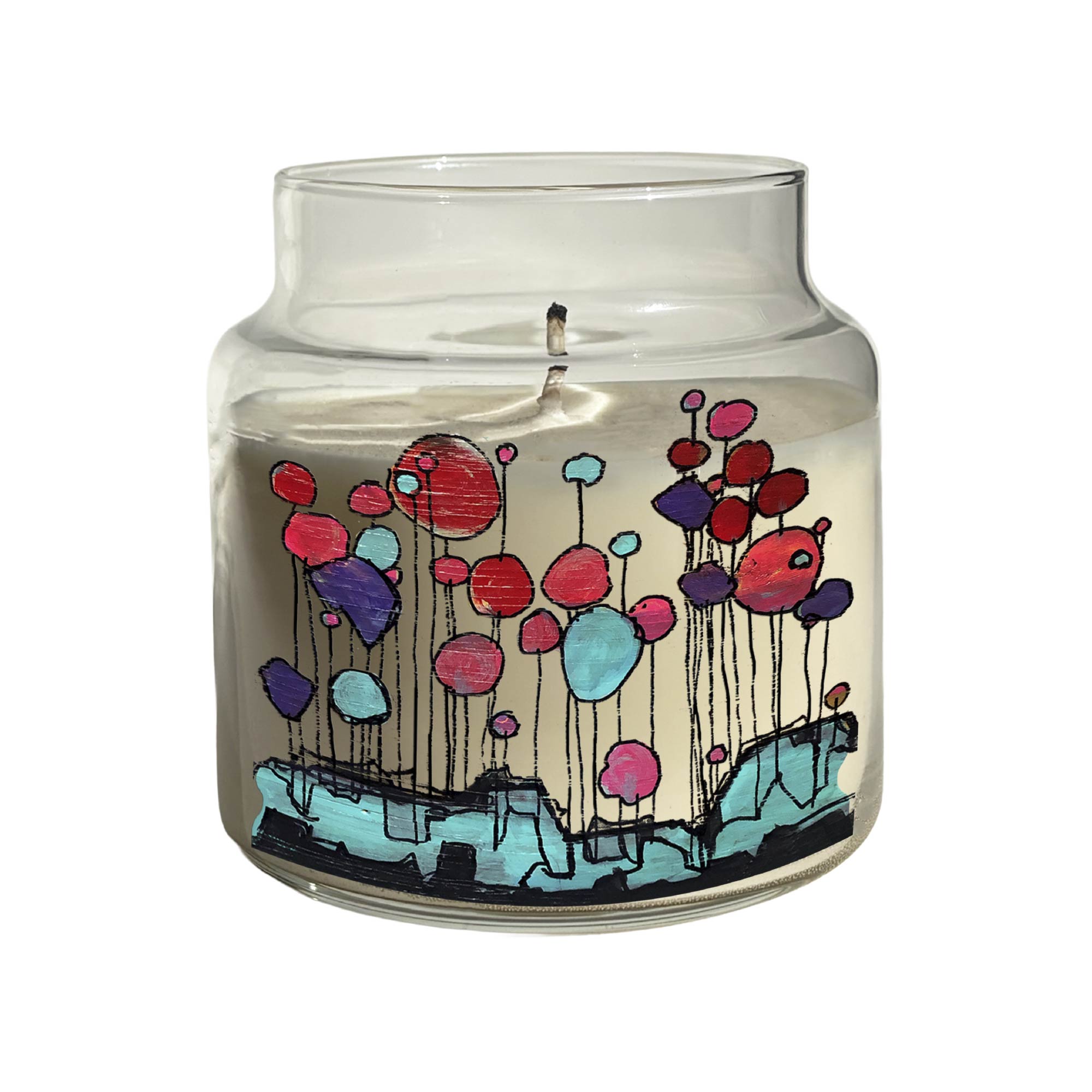 Studio Series - Buoyant - Peony and Passionfruit 16oz Soy Wax Candle - NovaHaus Collection