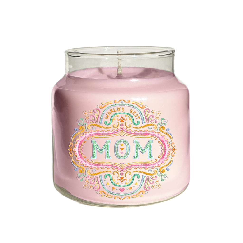 World's Best Mom - Gardenia Candle