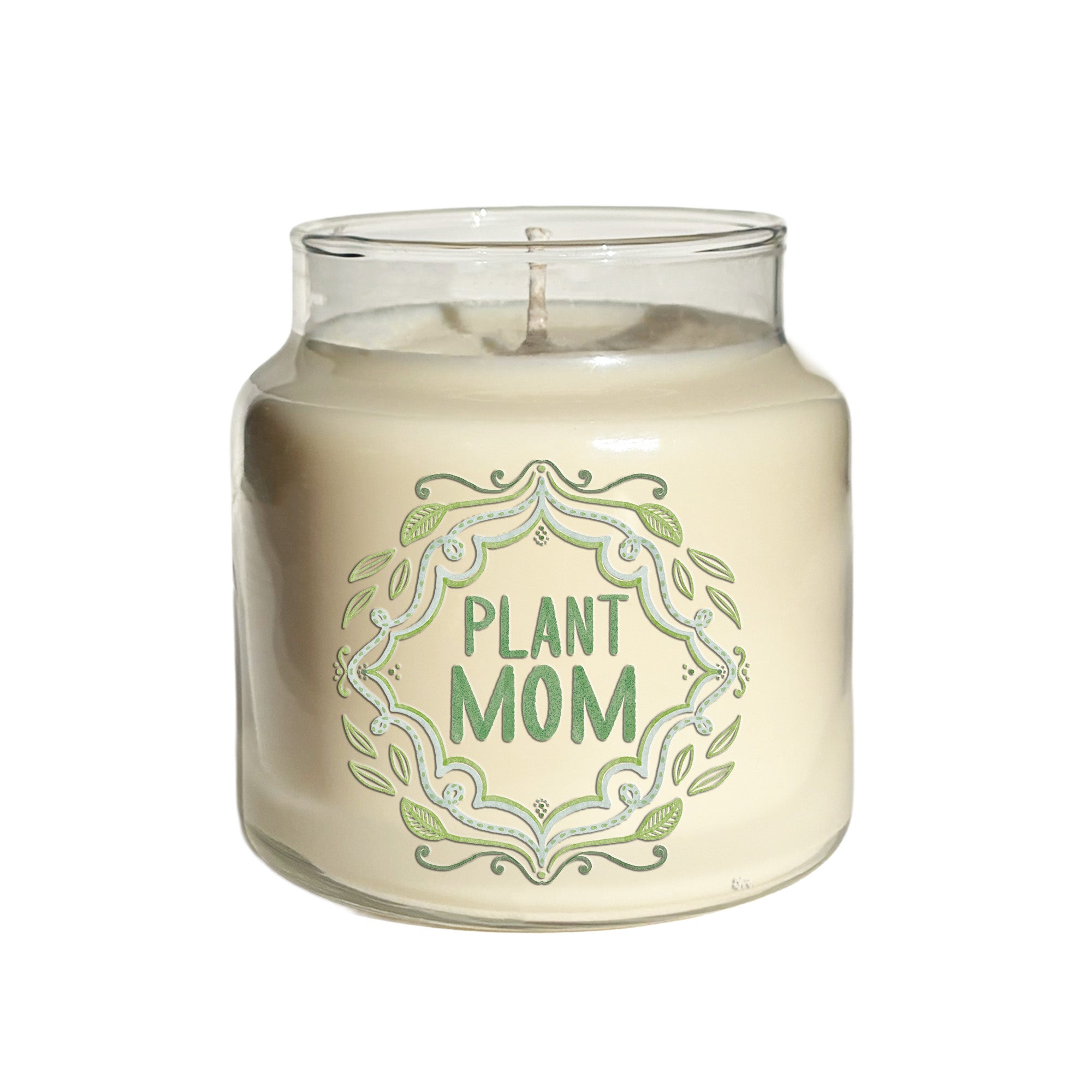 Plant Mom - Fresh Grass and Jasmine Candle