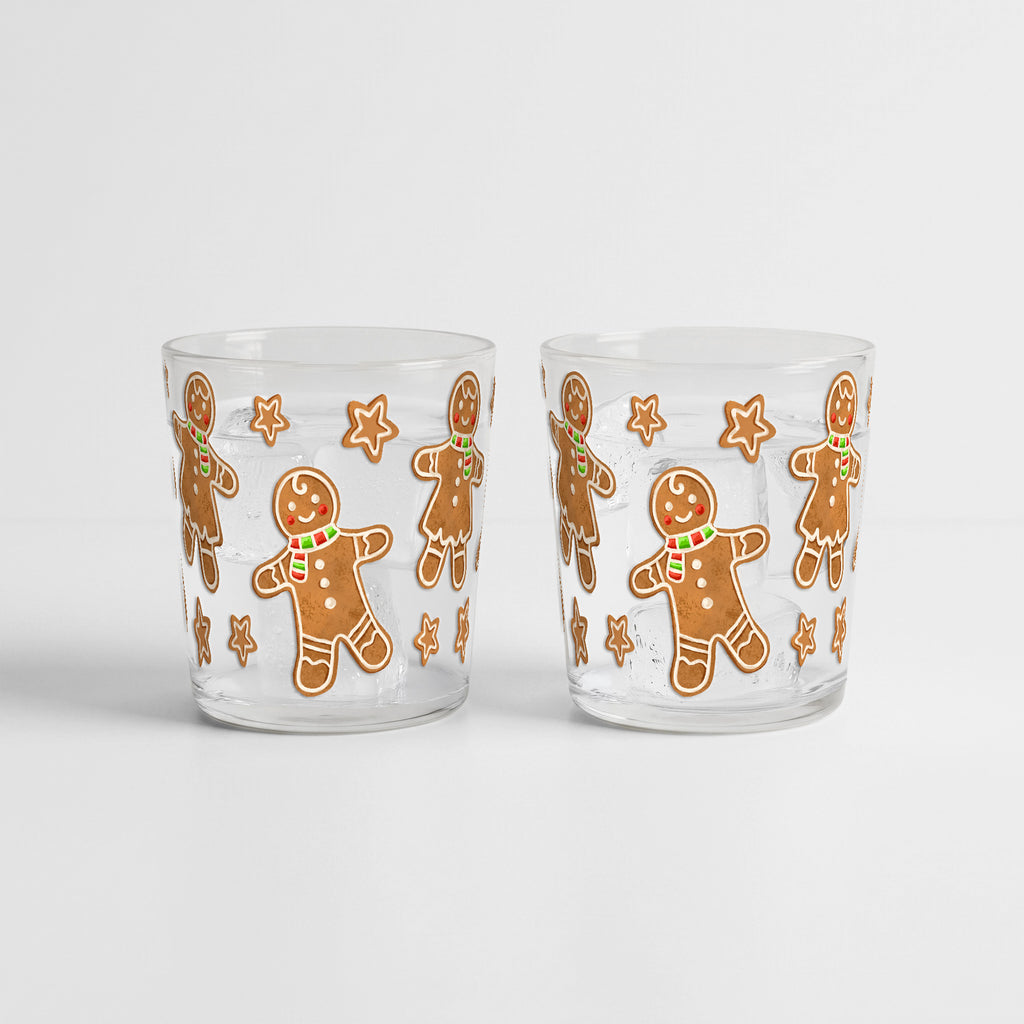 Gingerbread Folks - Gingerbread 9.6 Candle 2 Piece Set
