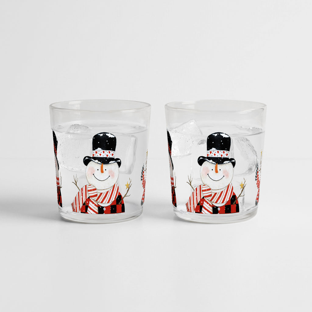Snowmen - 9.6oz Sugar Cookie Candle 2 Piece Set