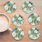 Casual Sketch Arrangement II - Ceramic Coasters - Set of 6