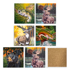Lodge Legends - Todd Laslo Collection 6pc Coaster Set