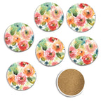 Garden Soiree - Ceramic Coasters - Set of 6