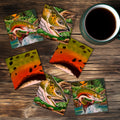 Trout River - Todd Laslo Collection Coaster Set
