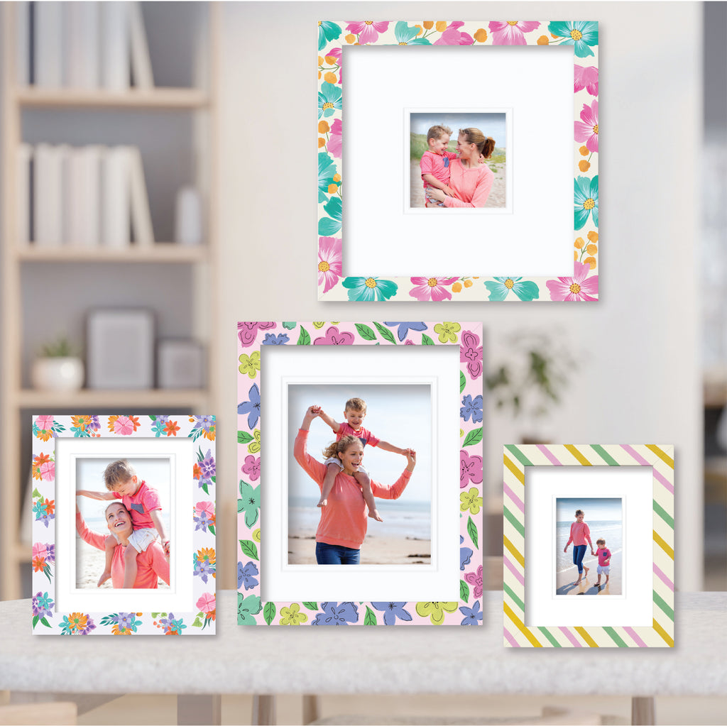 ColorBloom Moments™ - Festive Florals - Easel Back/Wall Frame Set
