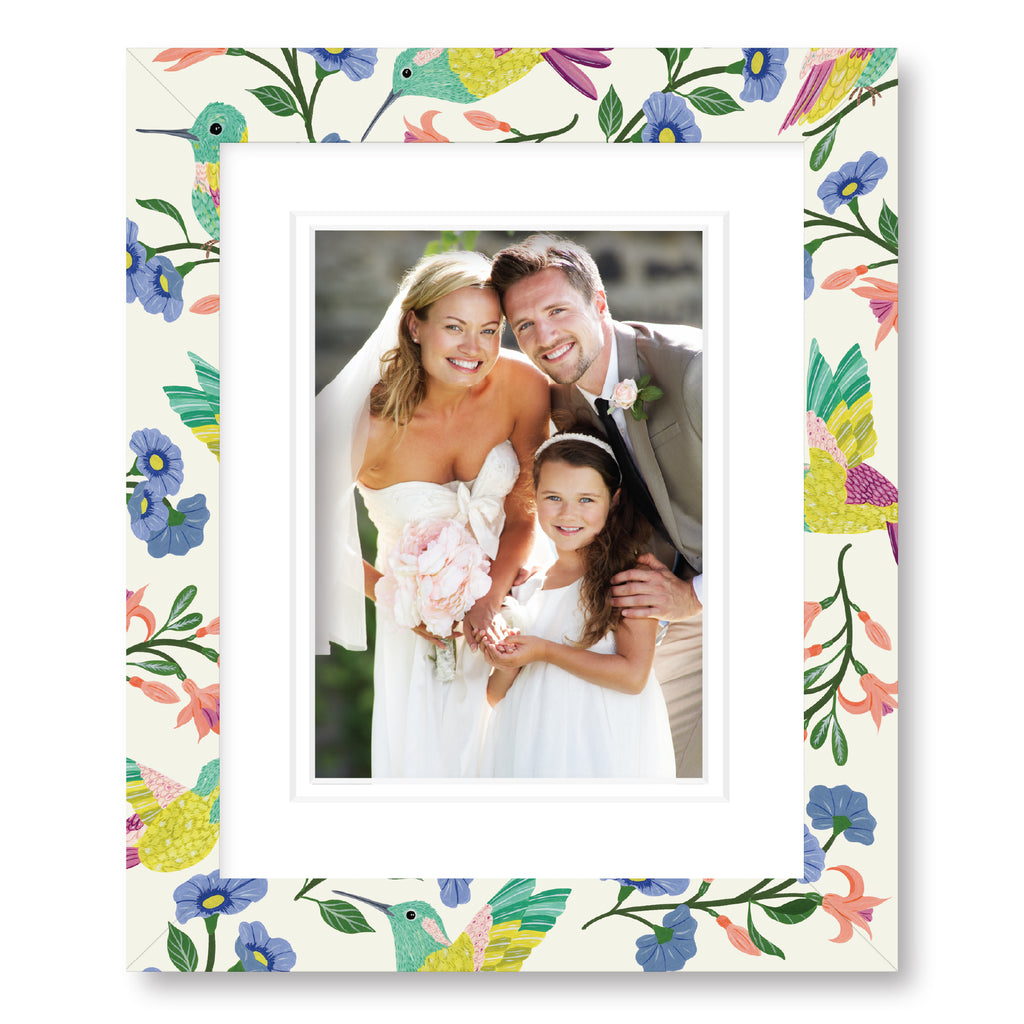 ColorBloom Moments™ - From My Garden - 8"x10" 1-5"x7" Opening Easel Back/Wall Frame