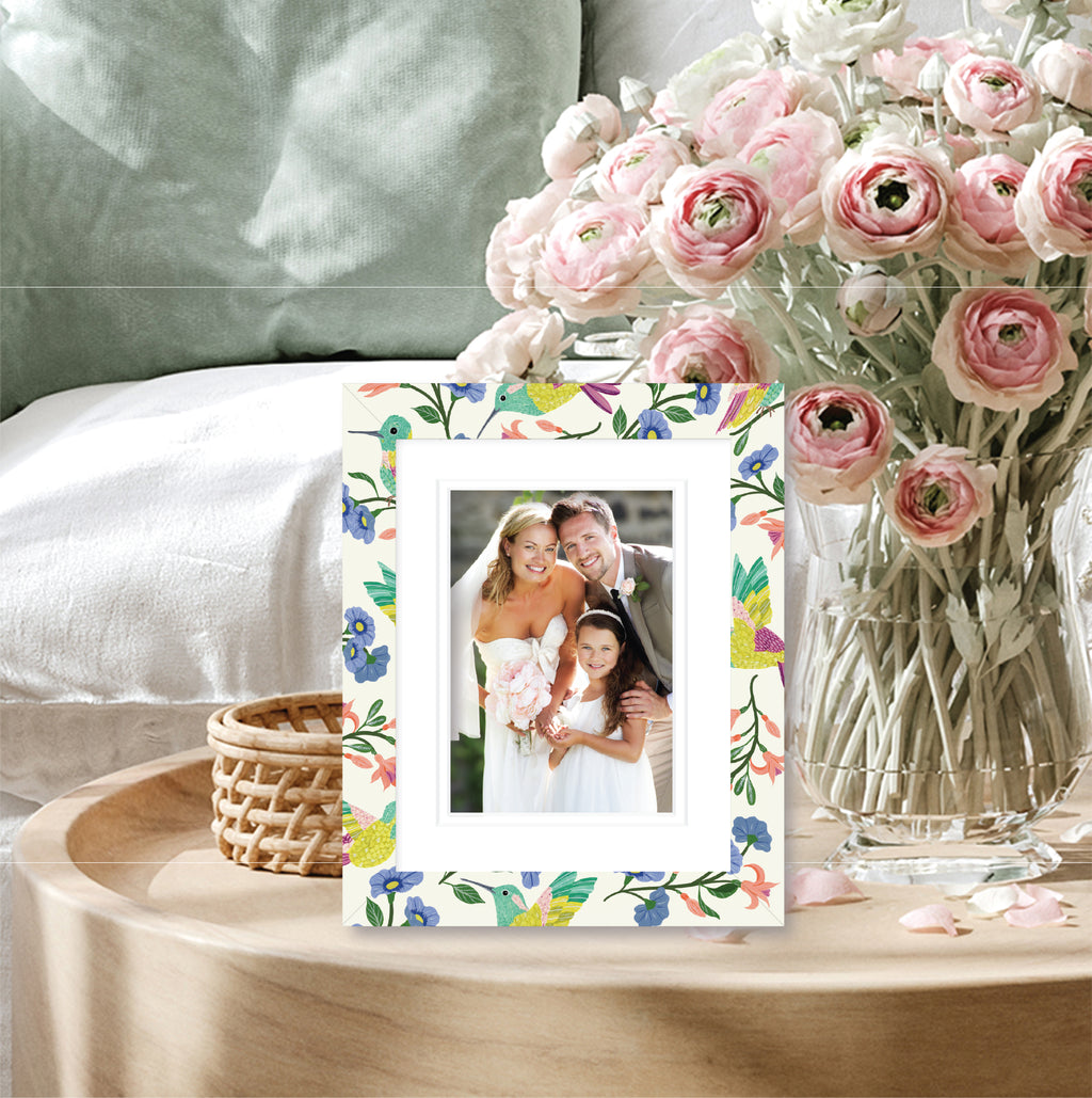 ColorBloom Moments™ - From My Garden - 8"x10" 1-5"x7" Opening Easel Back/Wall Frame