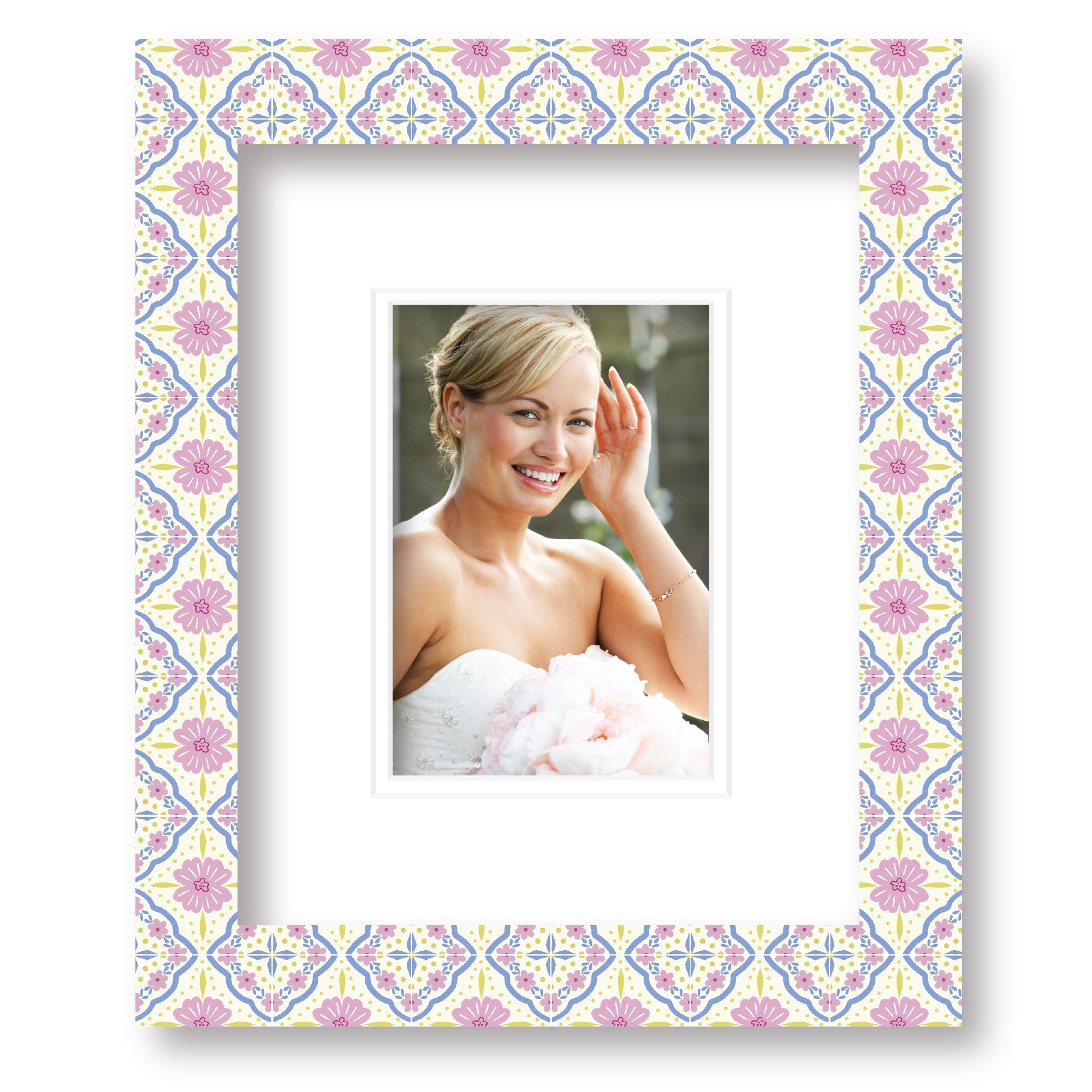 ColorBloom Moments™ - From My Garden - 8"x10" 1-4"x6" Opening Easel Back/Wall Frame
