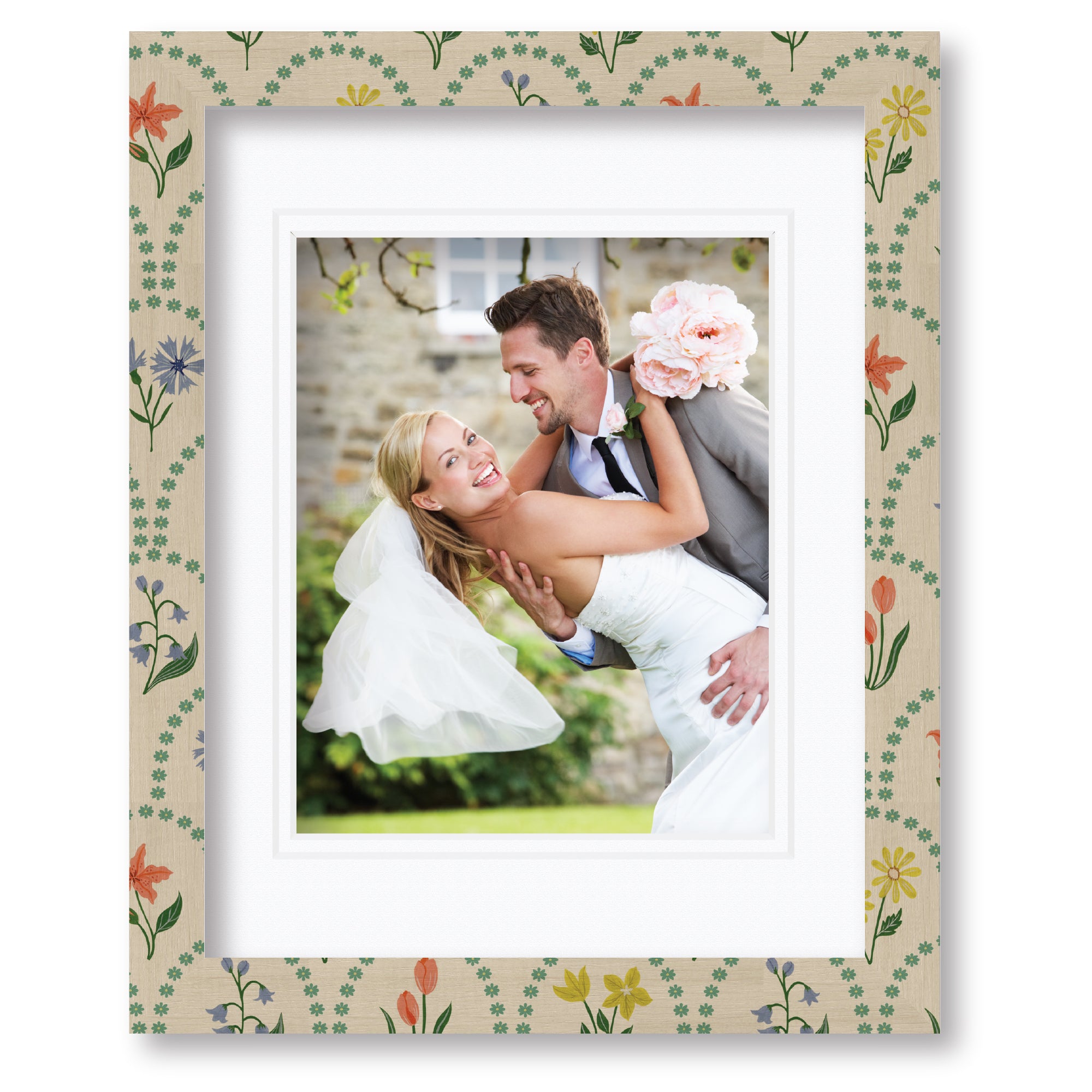ColorBloom Moments™ - From My Garden - 11"x14" 1-8"x10" Opening Easel Back/Wall Frame