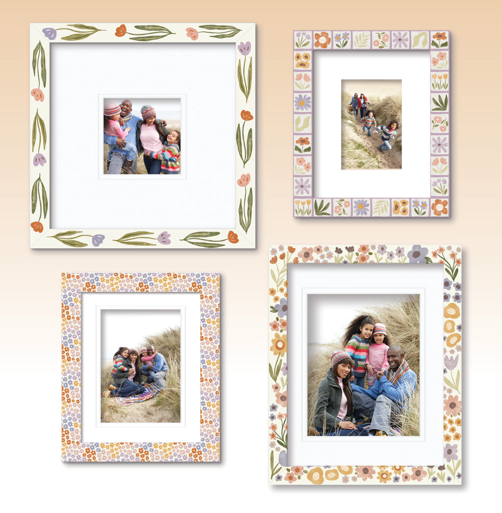 ColorBloom Moments™ - Wildflower - Set Easel Back/Wall Frame