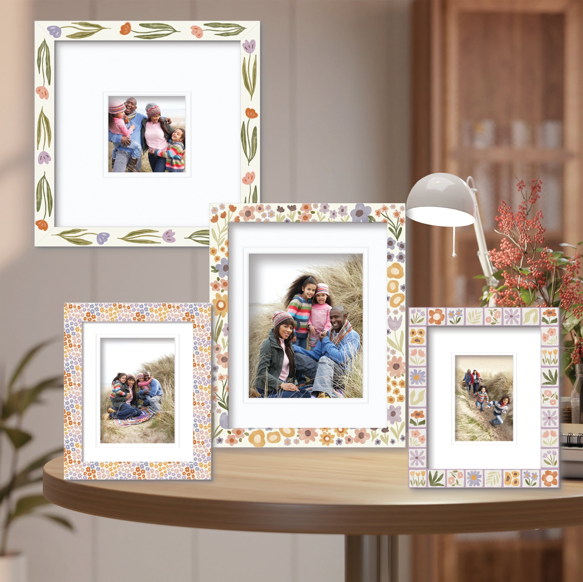 ColorBloom Moments™ - Wildflower - Set Easel Back/Wall Frame