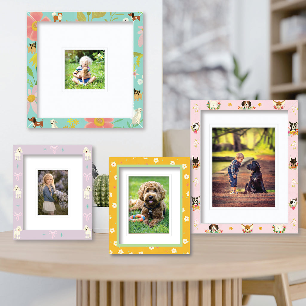 ColorBloom Moments™ - Must Love Dogs - Easel Back/Wall Frame Set