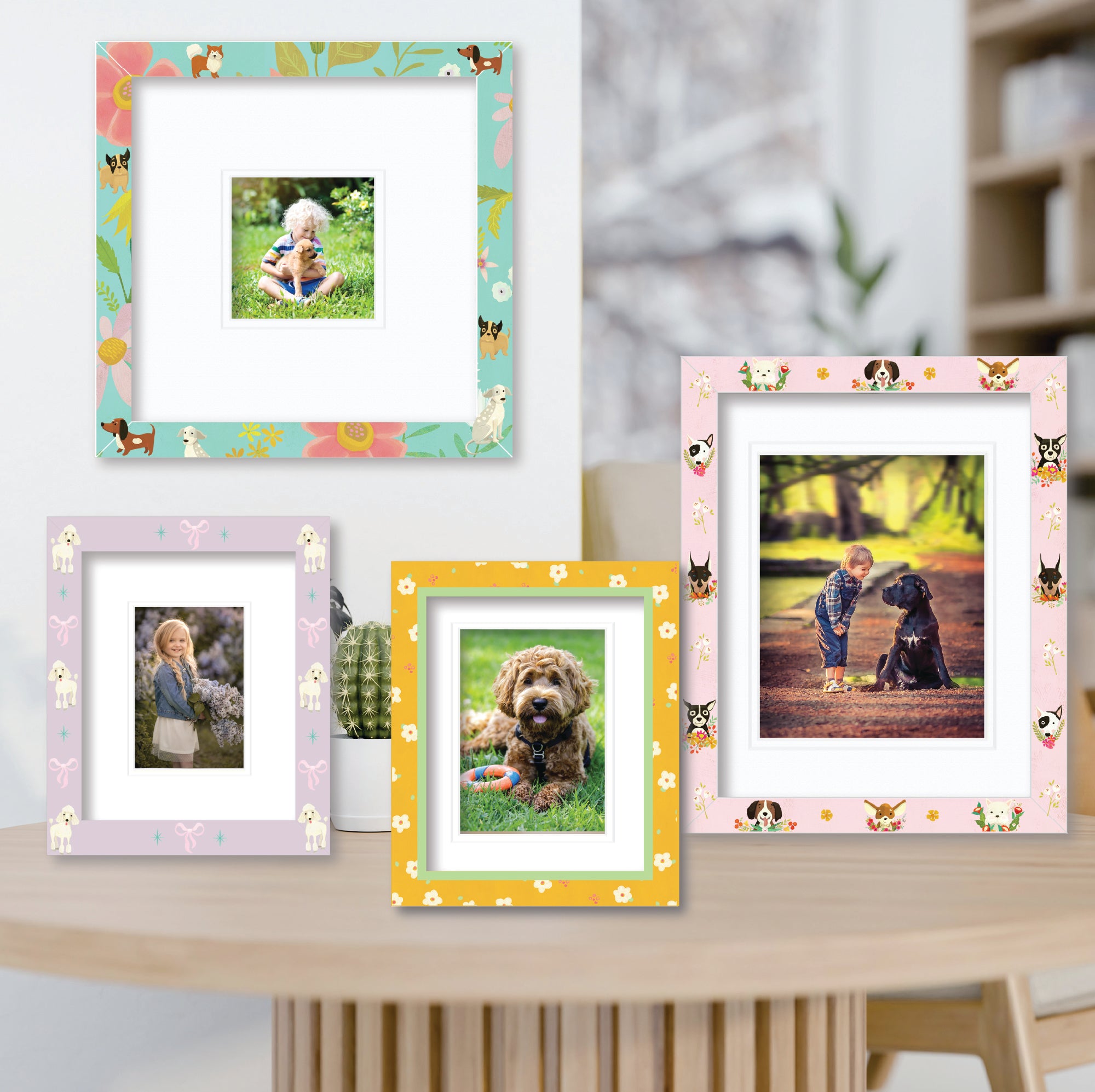 ColorBloom Moments™ - Must Love Dogs - Easel Back/Wall Frame Set