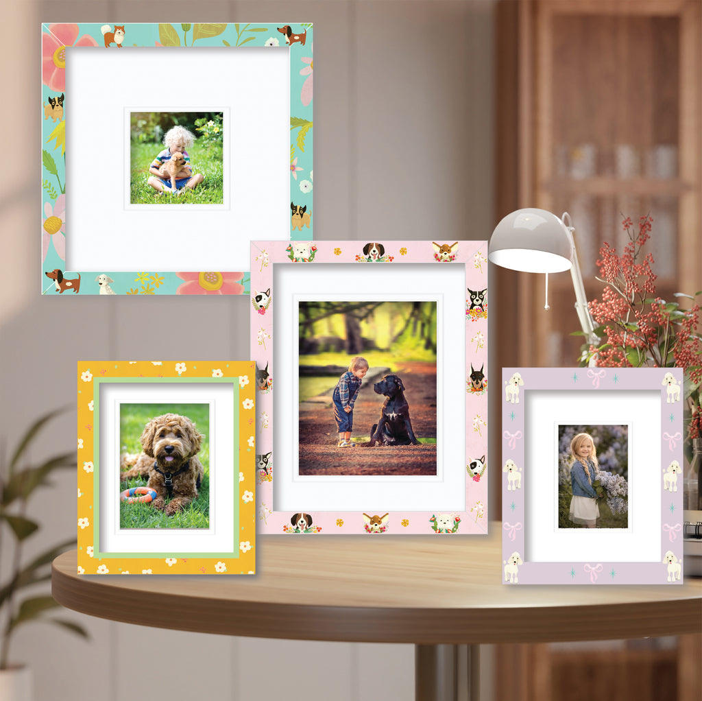 ColorBloom Moments™ - Must Love Dogs - Easel Back/Wall Frame Set