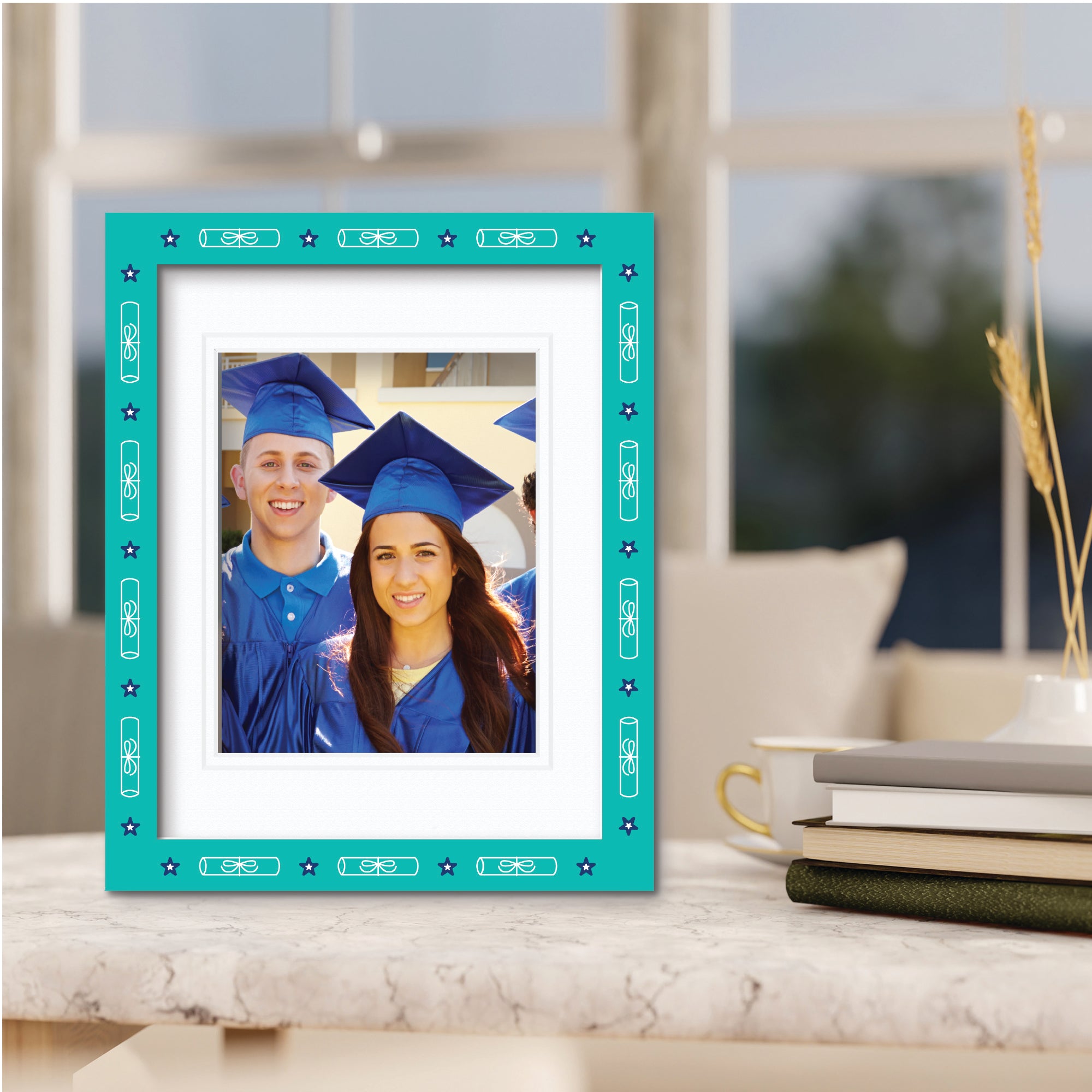 ColorBloom Moments™ - Multi-Color Grads - 11"x14" 1-8"x10" Opening Easel Back/Wall Frame