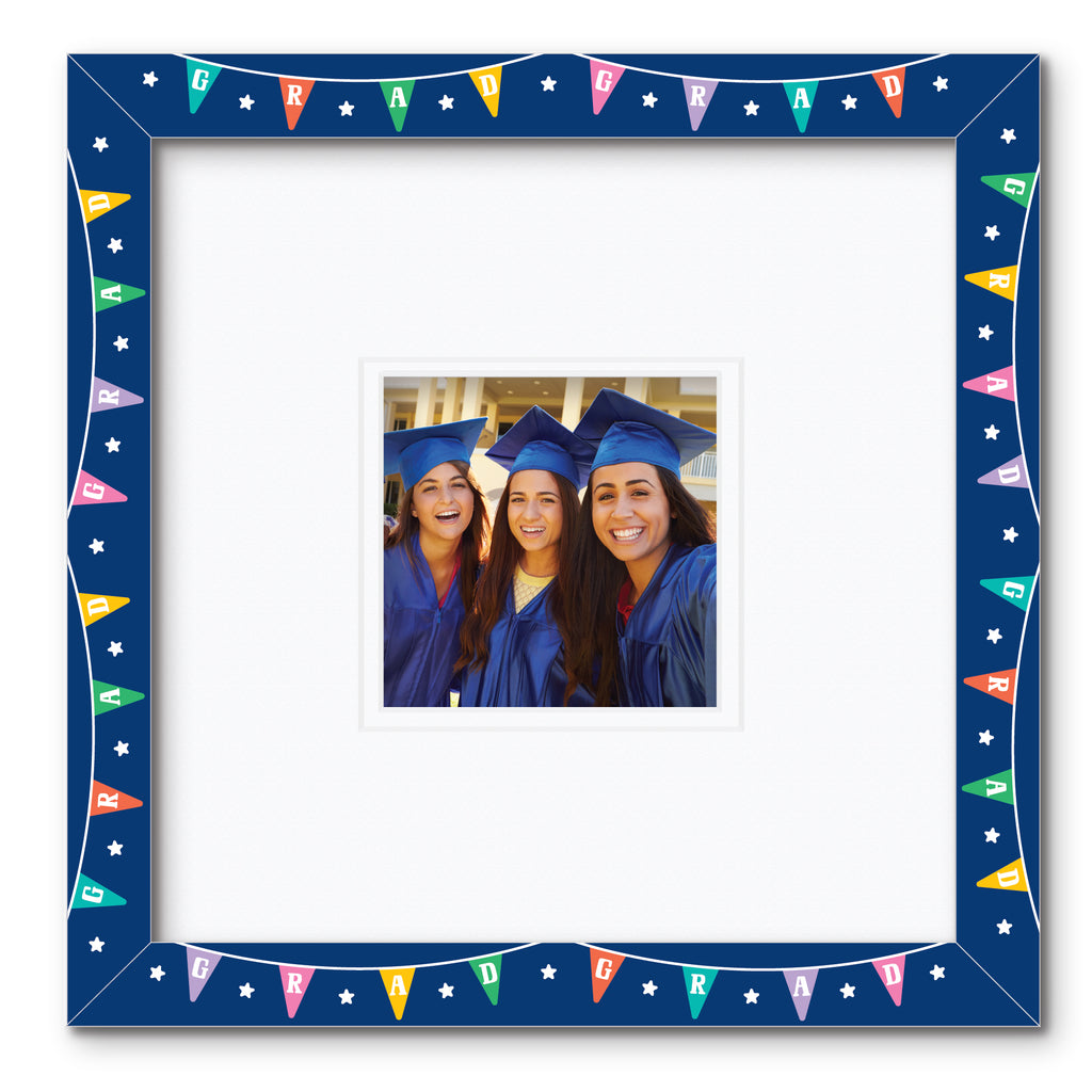 ColorBloom Moments™ - Multi-Color Grads - 12"x12" 1-5"x5" Opening Wall Frame