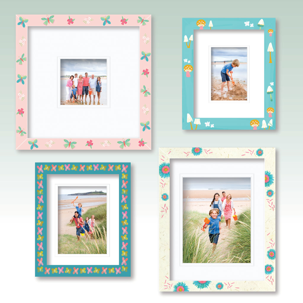 ColorBloom Moments™ - Blooming Butterflies - Set Easel Back/Wall Frame
