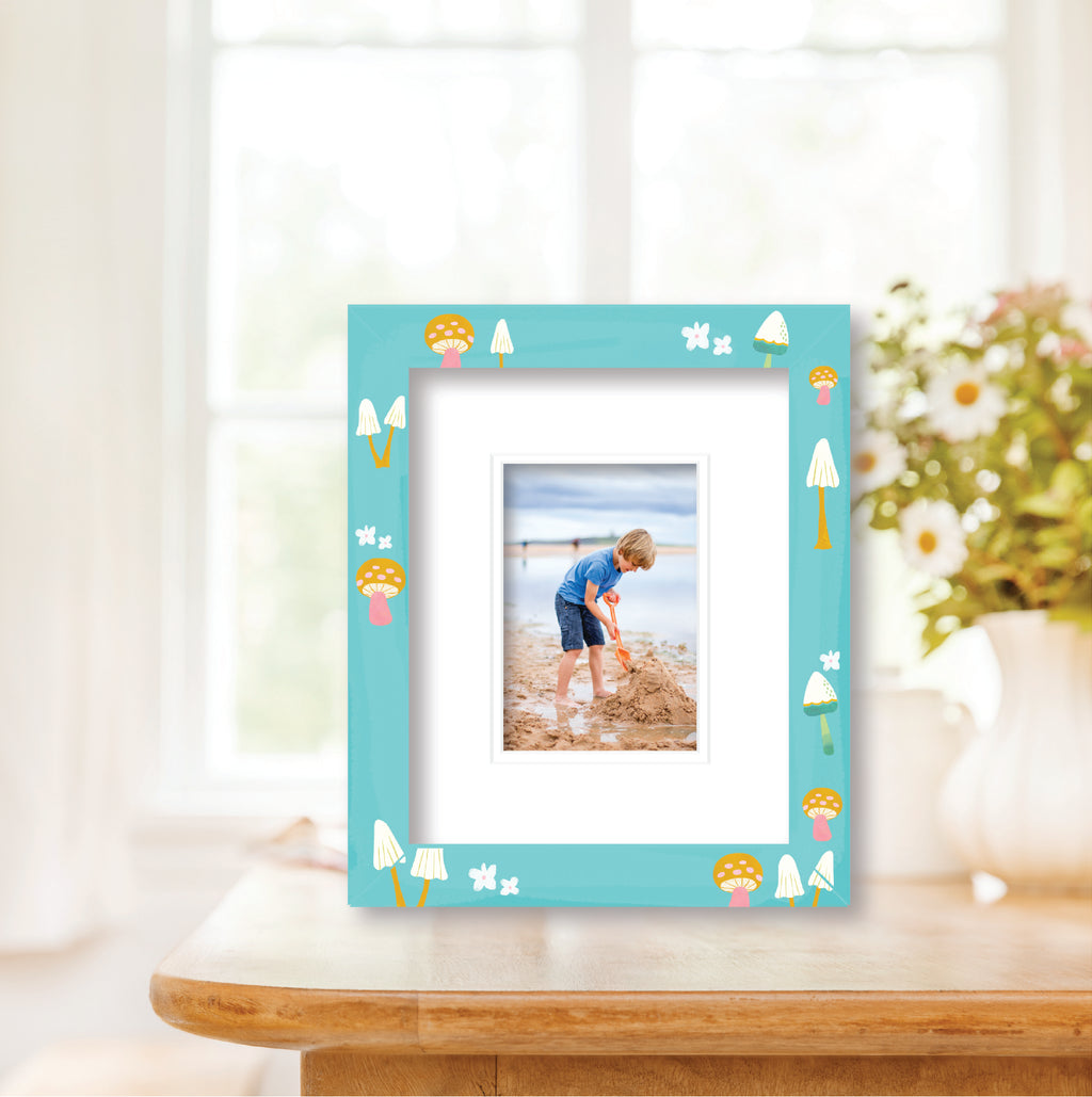 ColorBloom Moments™ - Blooming Butterflies - 8"x10" 1-4"x6" Opening Easel Back/Wall Frame