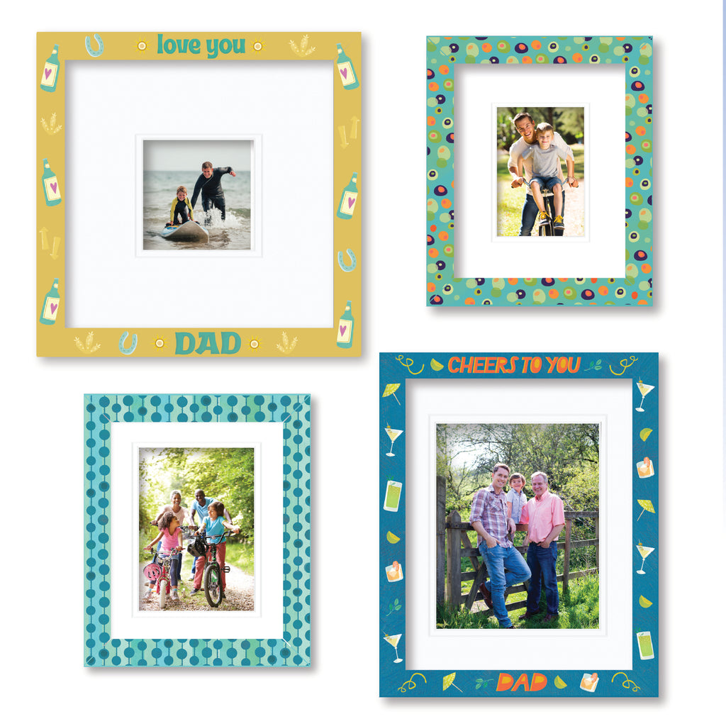 ColorBloom Moments™ - Dads Lounge - Set Easel Back/Wall Frame