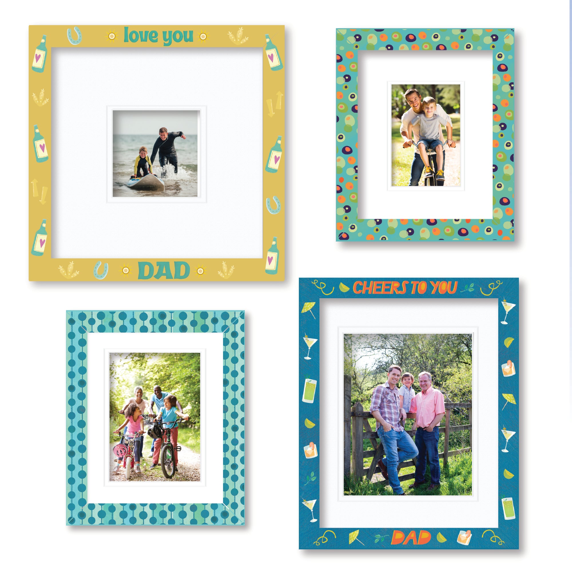 ColorBloom Moments™ - Dads Lounge - Set Easel Back/Wall Frame