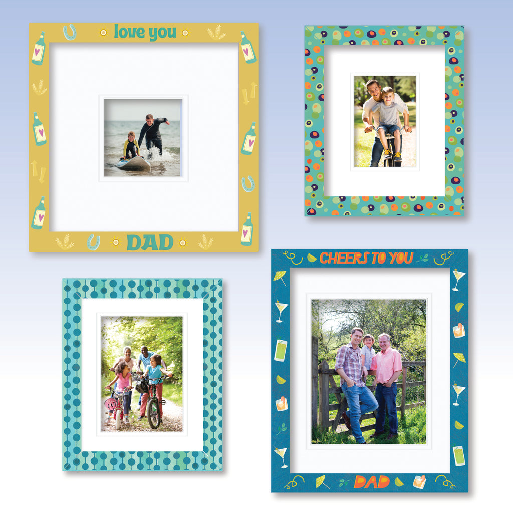 ColorBloom Moments™ - Dads Lounge - Set Easel Back/Wall Frame