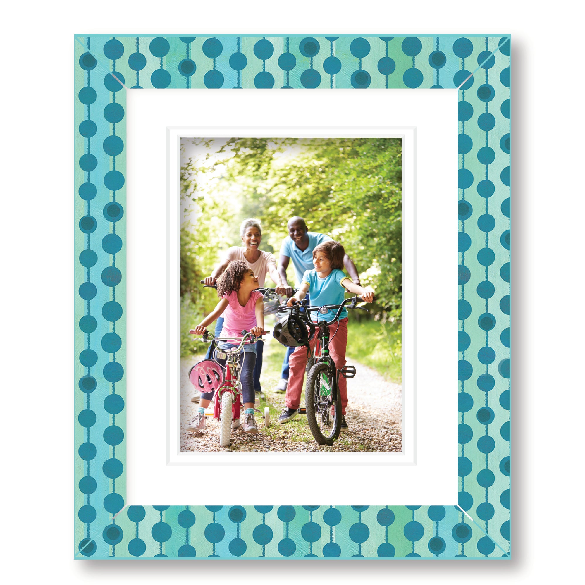 ColorBloom Moments™ - Dads Lounge - 8"x10" 1-5"x7" Opening Easel Back/Wall Frame