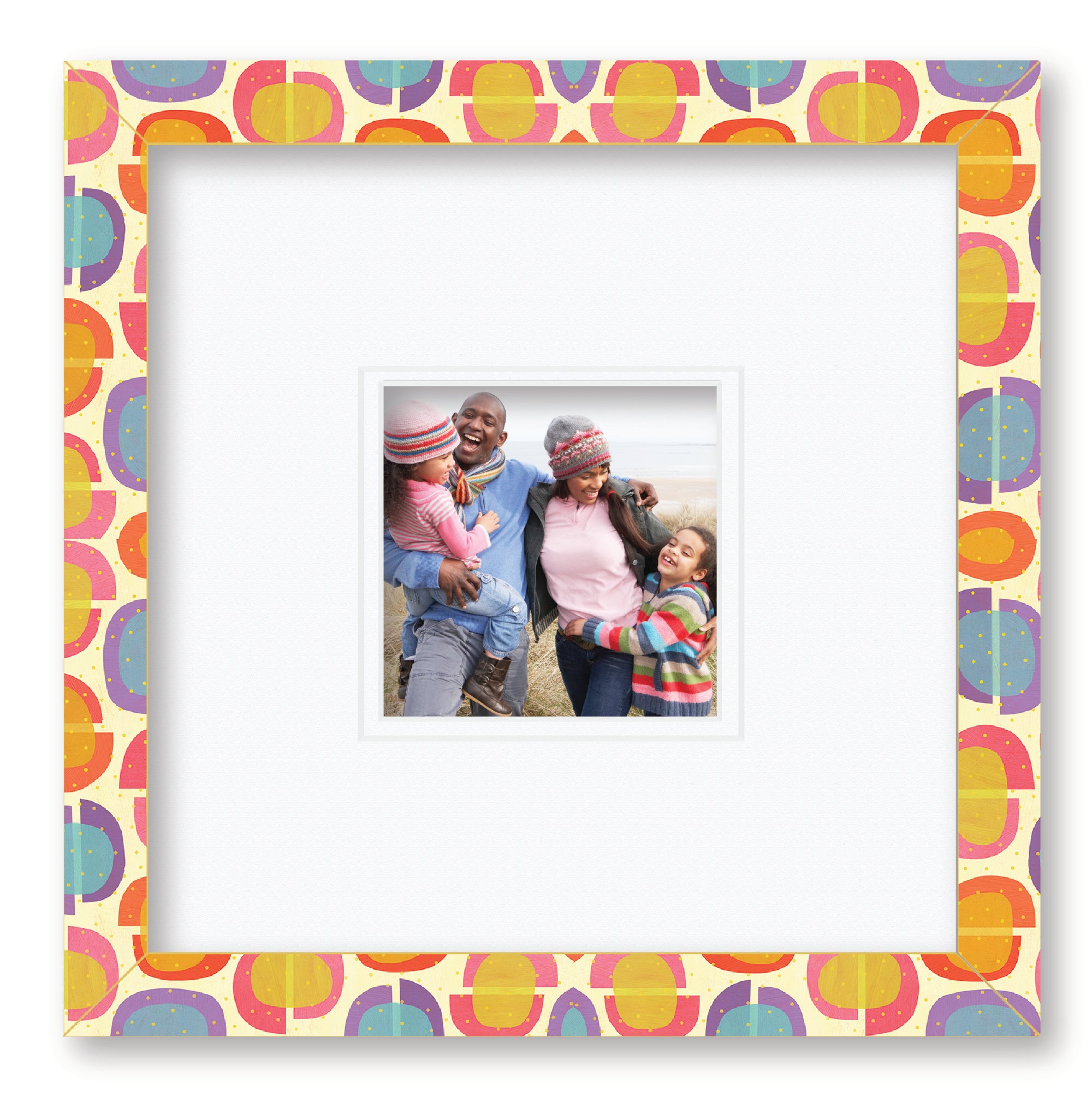 ColorBloom Moments™ - Dads Lounge II - 12"x12" 1-5"x5" Opening Wall Frame
