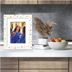 ColorBloom Moments™ - Gold Grad - 8"x10" 1-5"x7" Opening Easel Back/Wall Frame