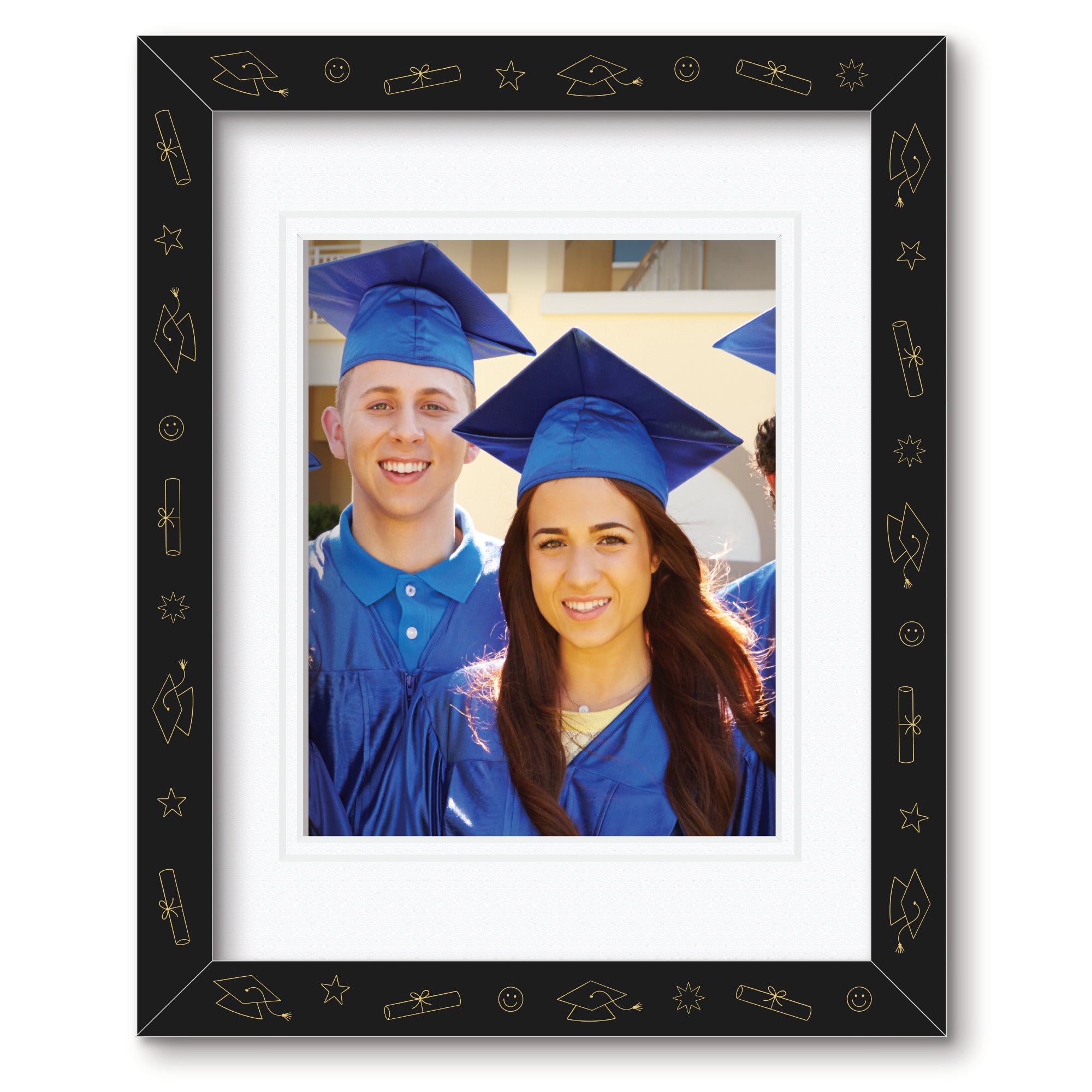 ColorBloom Moments™ - Gold Grad - 11"x14" 1-8"x10" Opening Easel Back/Wall Frame