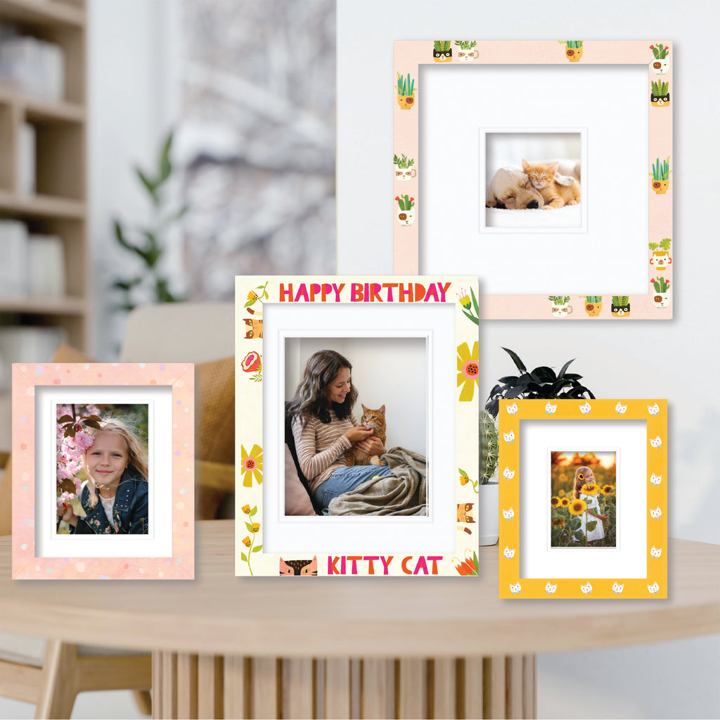 ColorBloom Moments™ - Here Kitty Kitty - Easel Back/Wall Frame Set