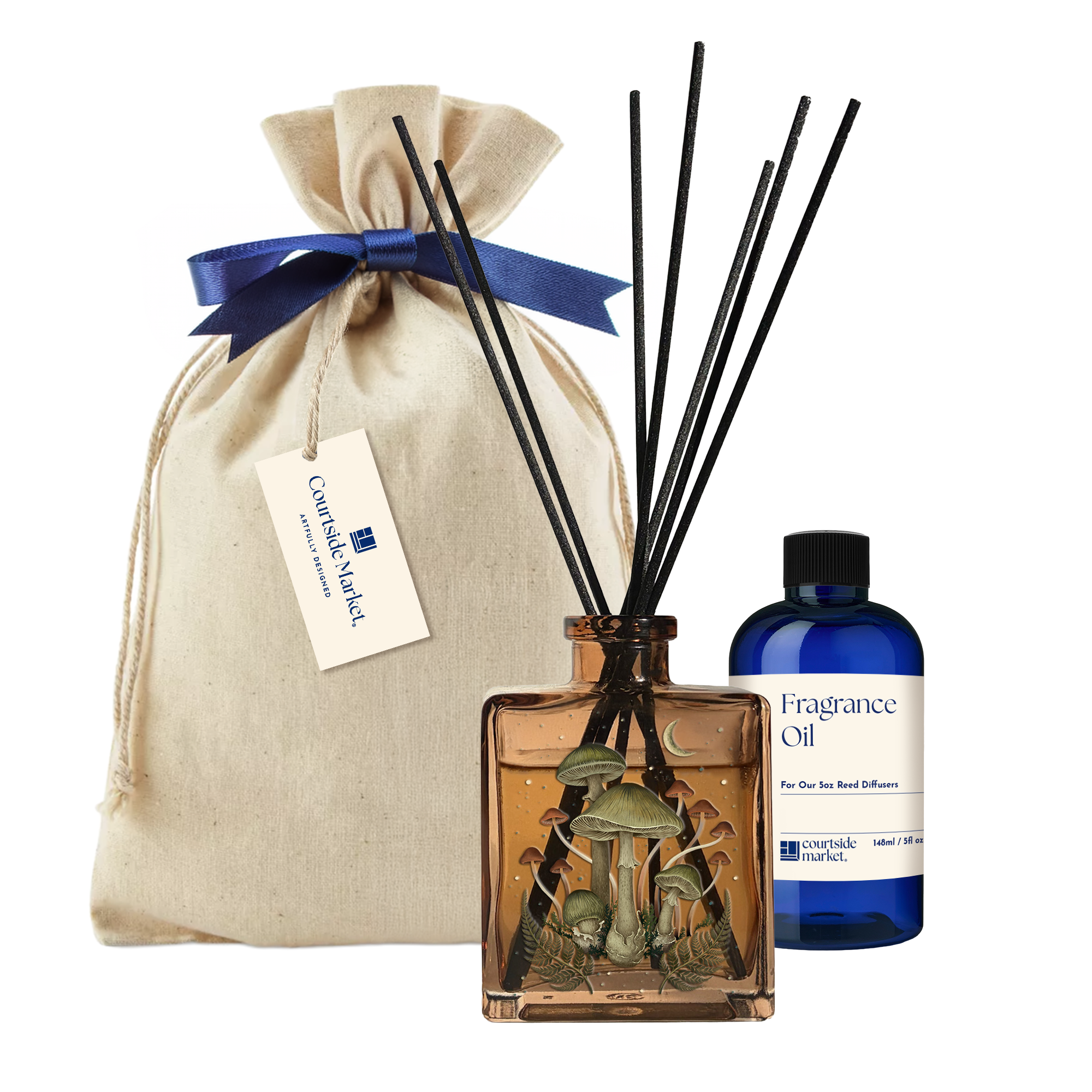 Forest Floor - Patchouli Sandalwood Oil Reed Diffuser