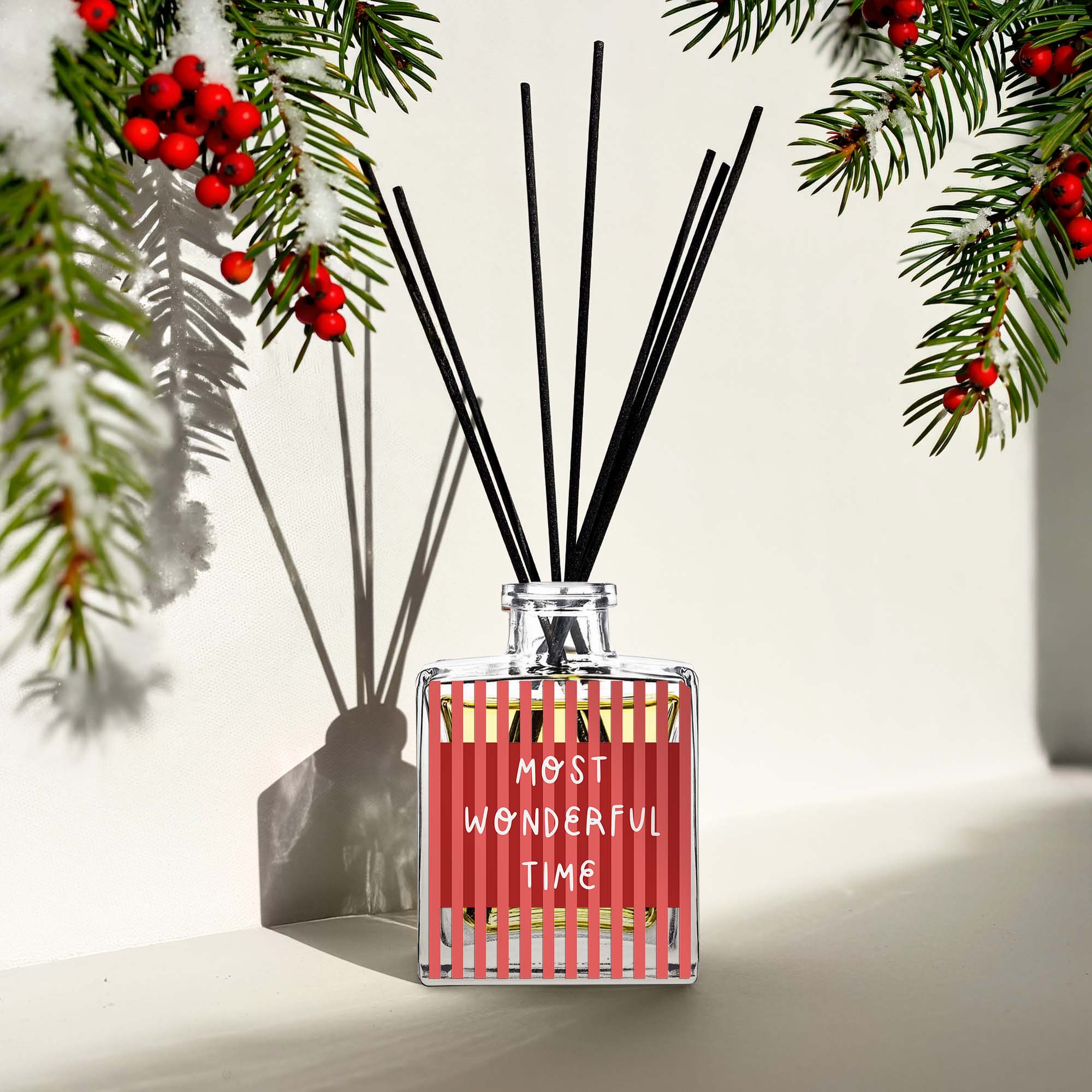 Most Wonderful Time - Pear and Vanilla Oil Reed Diffuser
