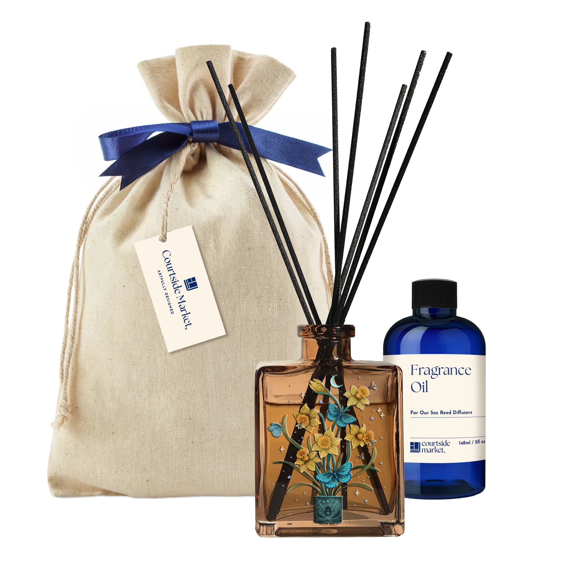 Narcissus - Daffodil Honey Oil Reed Diffuser