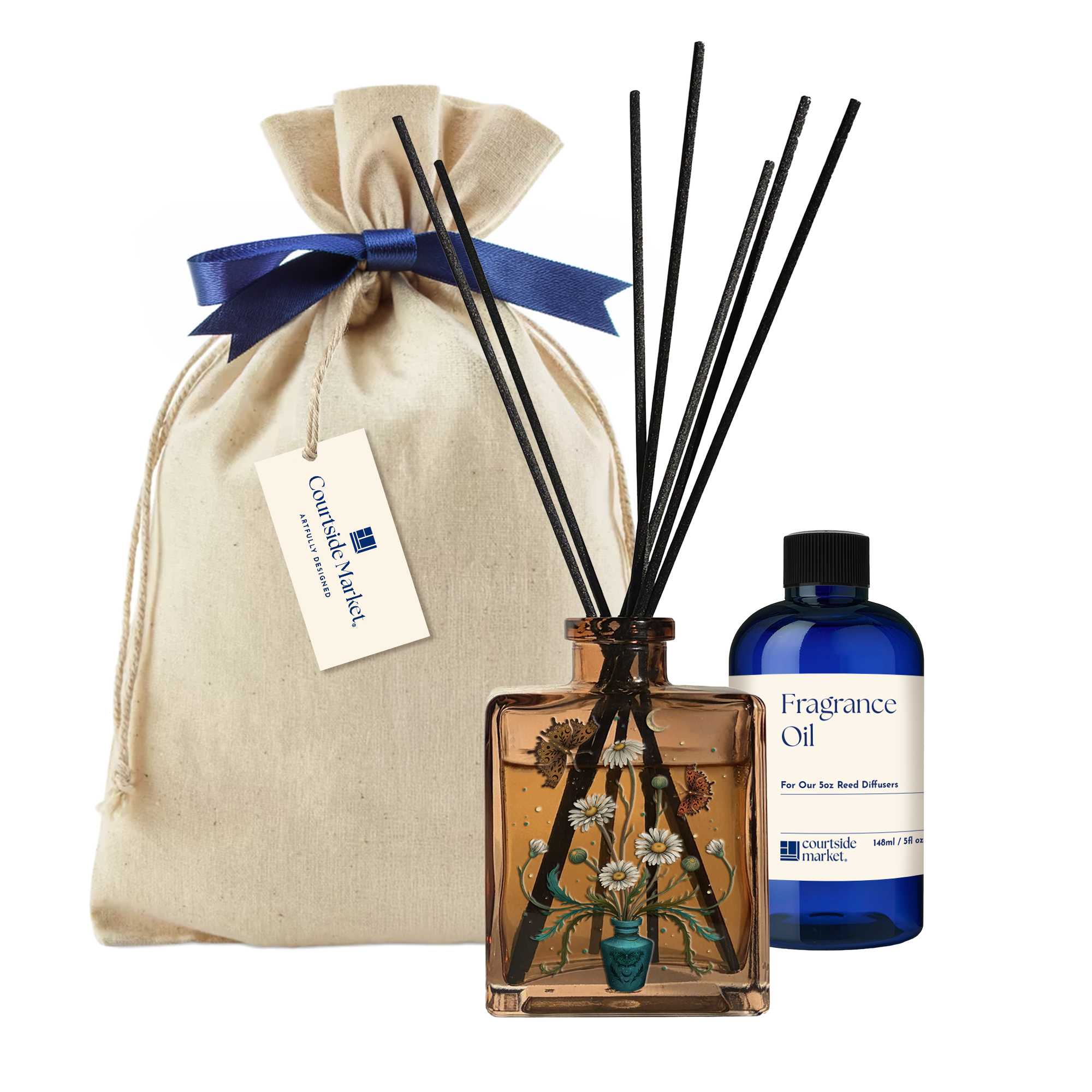 Ephemera - Daisy Cedarwood Oil Reed Diffuser