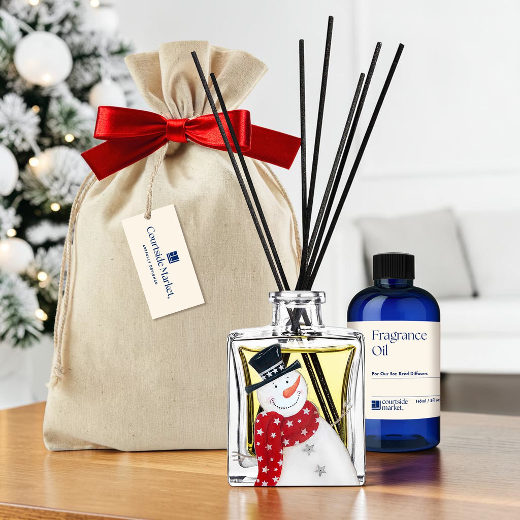 Jolly - Vanilla and Peppermint Oil Reed Diffuser Set