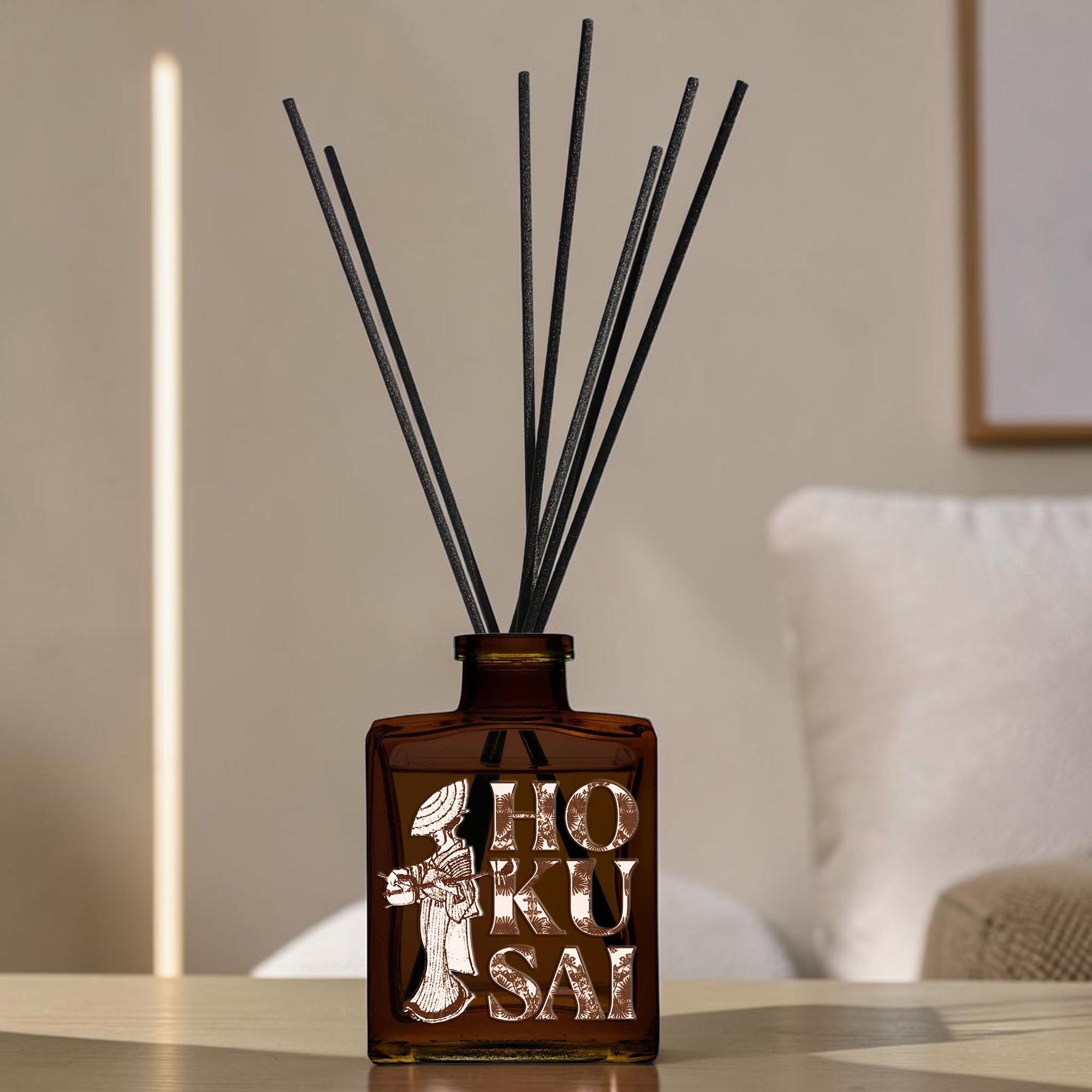 Hokusai - Icon - Sea Mist & Hinoki Oil Reed Diffuser