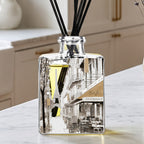Paris Cafe - Caffe Latte 5oz Oil Reed Diffuser Set