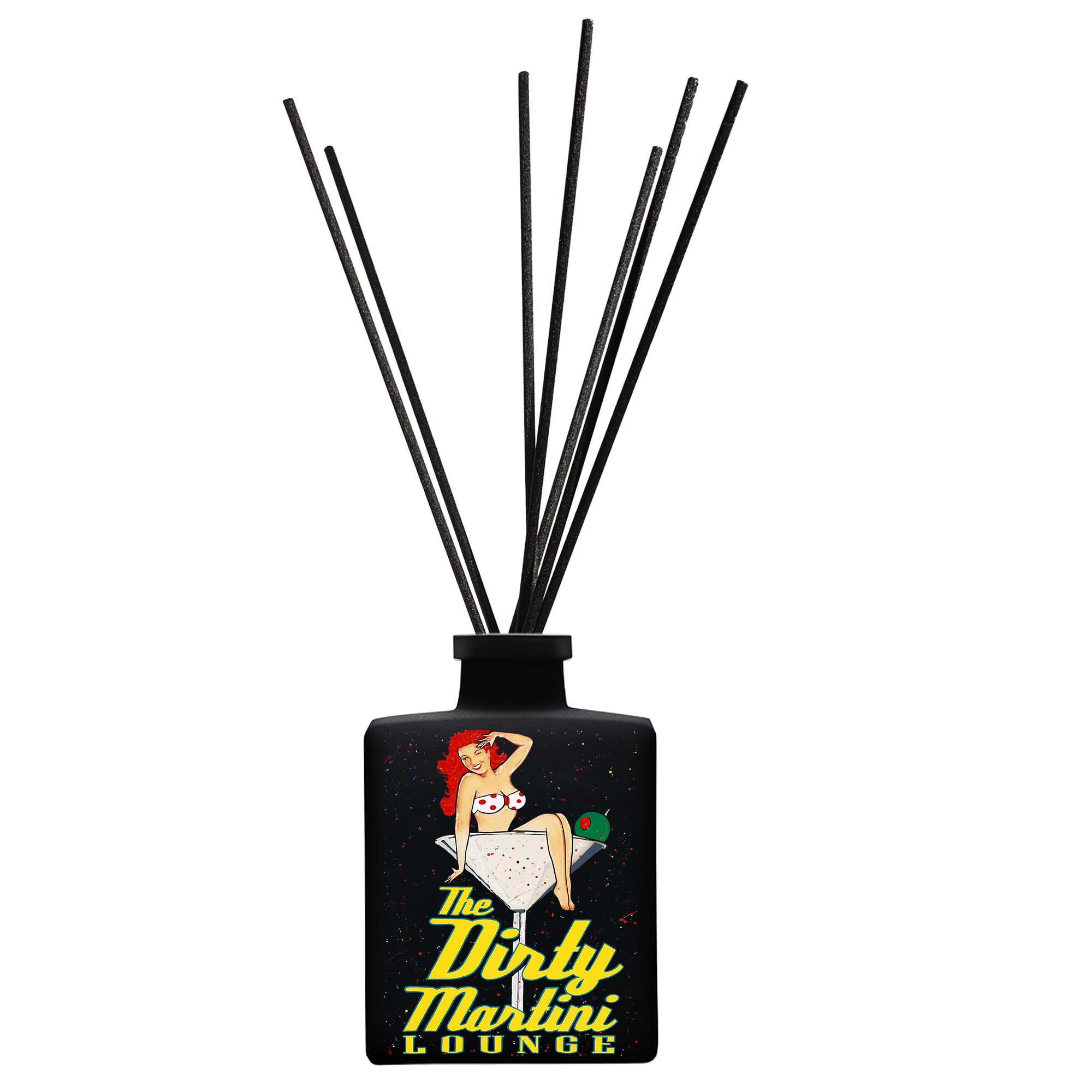 Dirty Martini Lounge I  -  Lemon Twist and Cedarwood Oil Reed Diffuser - Robert Holton Collection